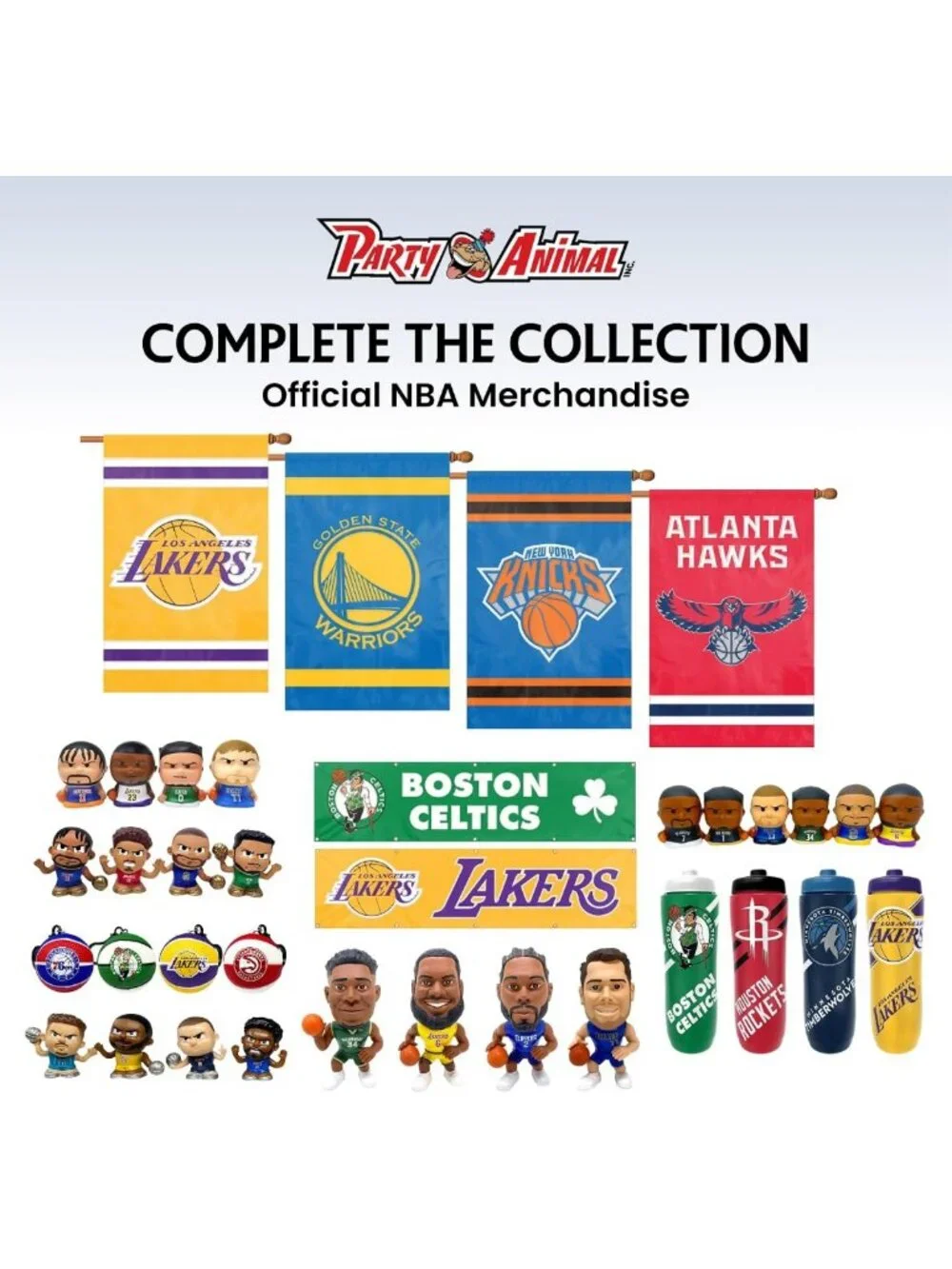 NBA Action Figure - Party Animal Big Shot Jayson Tatum Collectible Toy